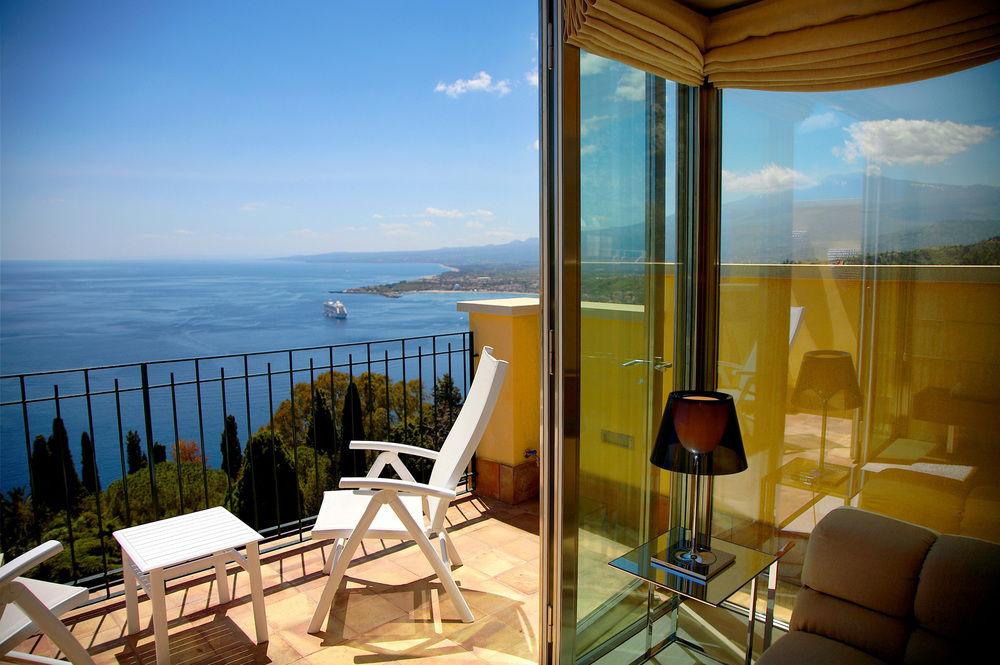 Hotel Villa Belvedere Taormina Kültér fotó